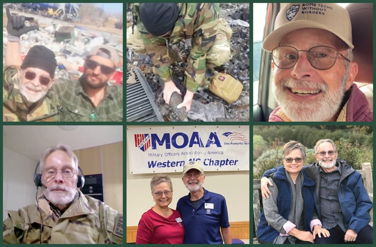 MOAA Member Assisting With Training, Growing EOD Teams in Ukraine