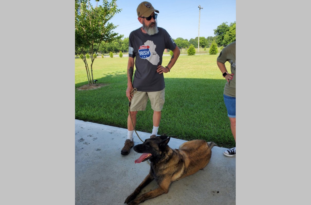 Falcons Landing Chapter Helps Fund Service Dog for Veteran